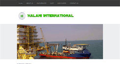 Desktop Screenshot of halaniinternational.com